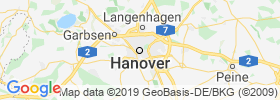 Hannover map